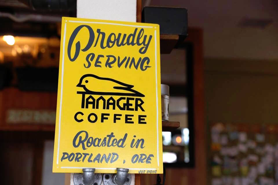 Tanager Coffee and the Arbor Lodge in North Portland. Photo by Benjamin D'Emden