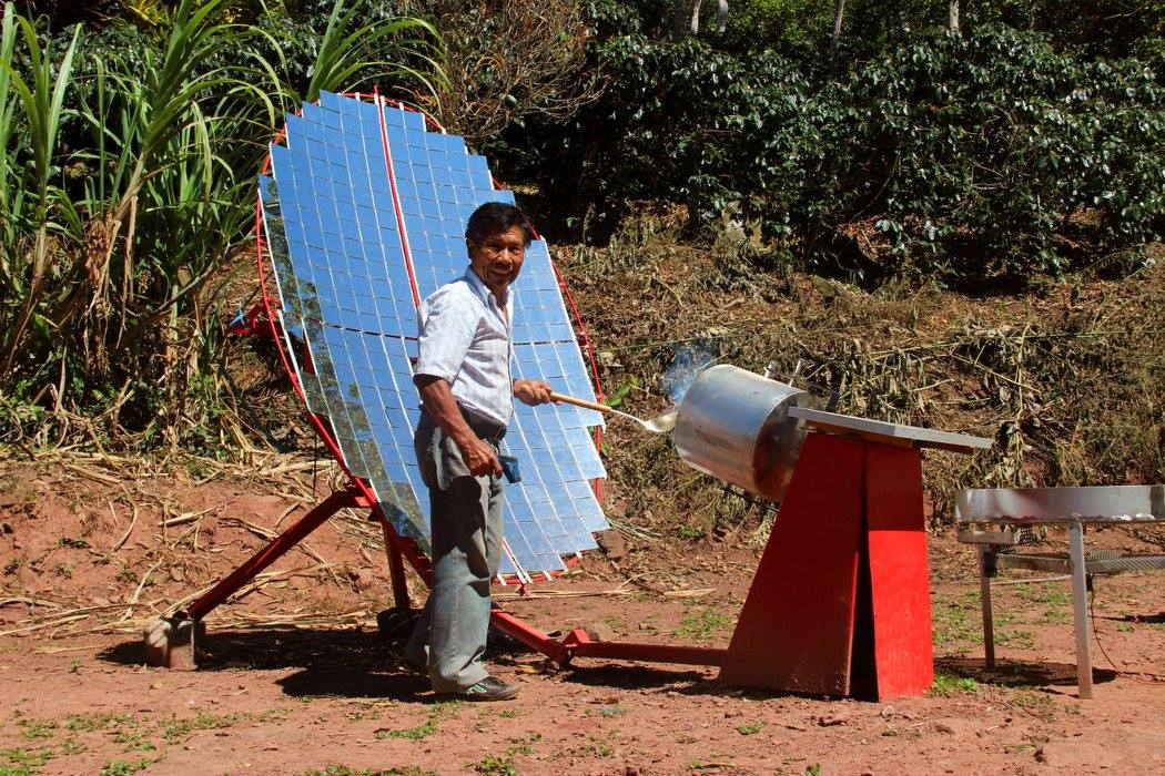 solar hybrid coffee roaster lima peru farmers