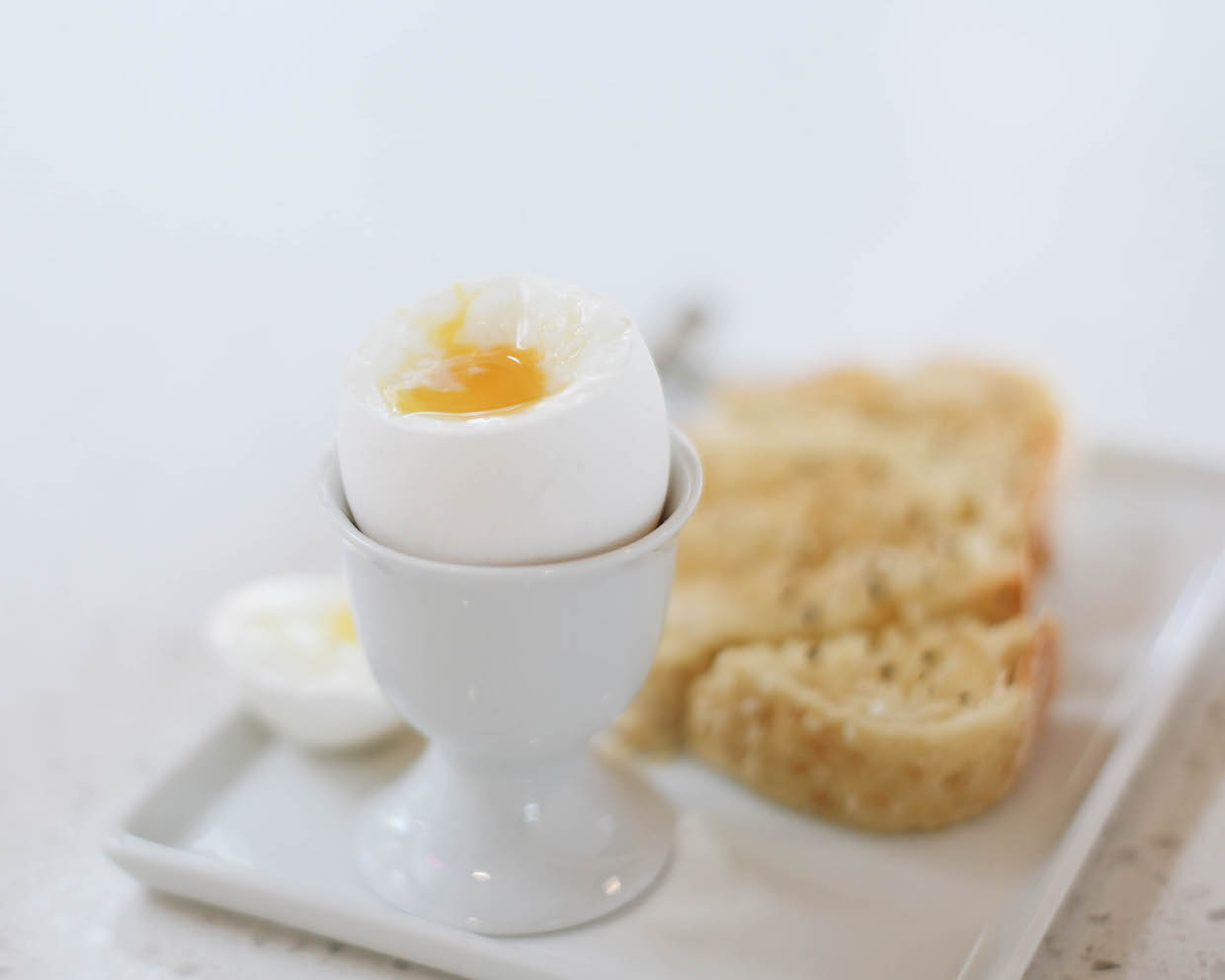 Soft Boiled Egg and toast