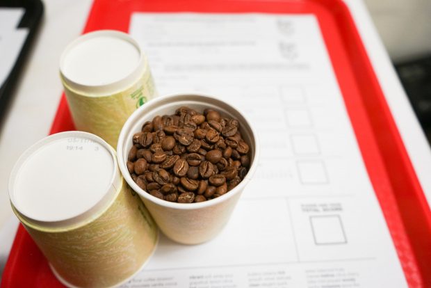 golden bean coffee photo