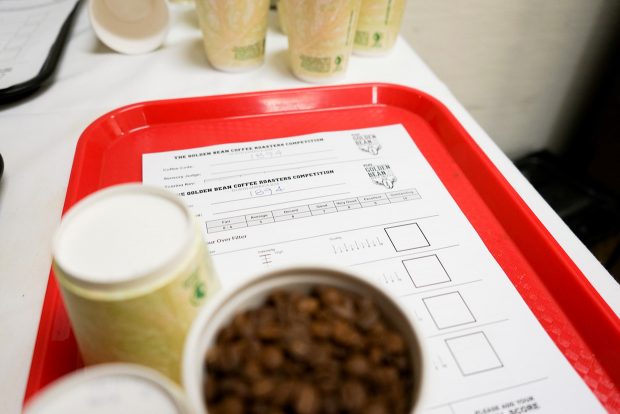 coffee cupping sample roasts