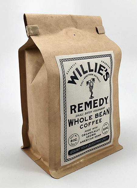 Willie's Remedy CBD coffee