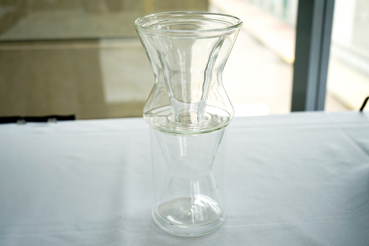 singlecup on glass