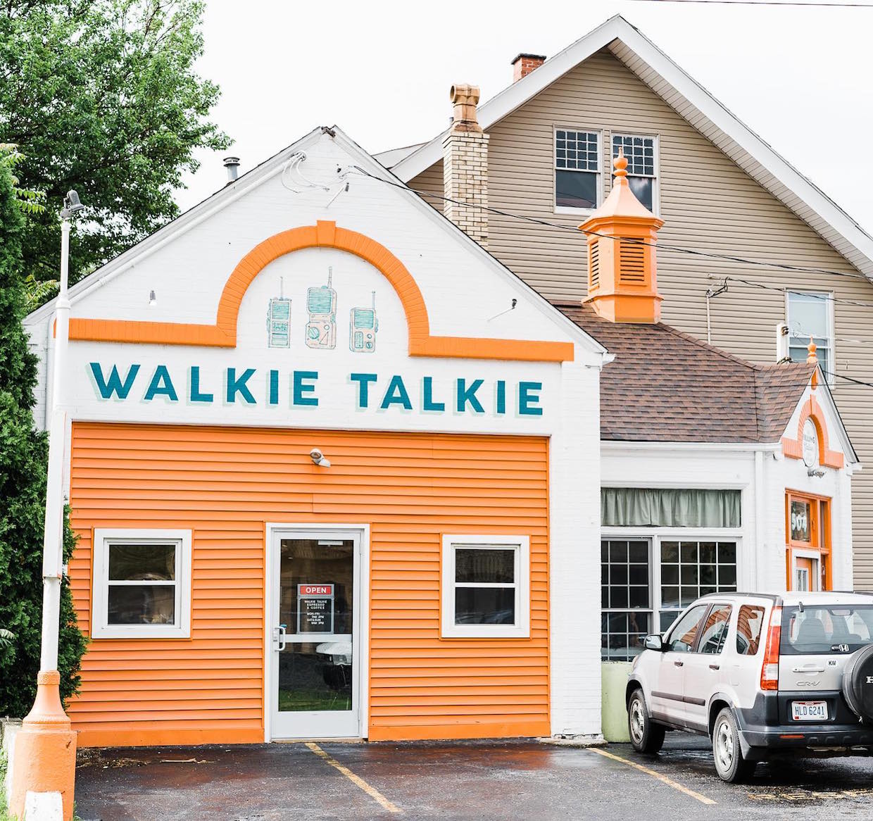 Walkie Talkie Espresso & Coffee outside