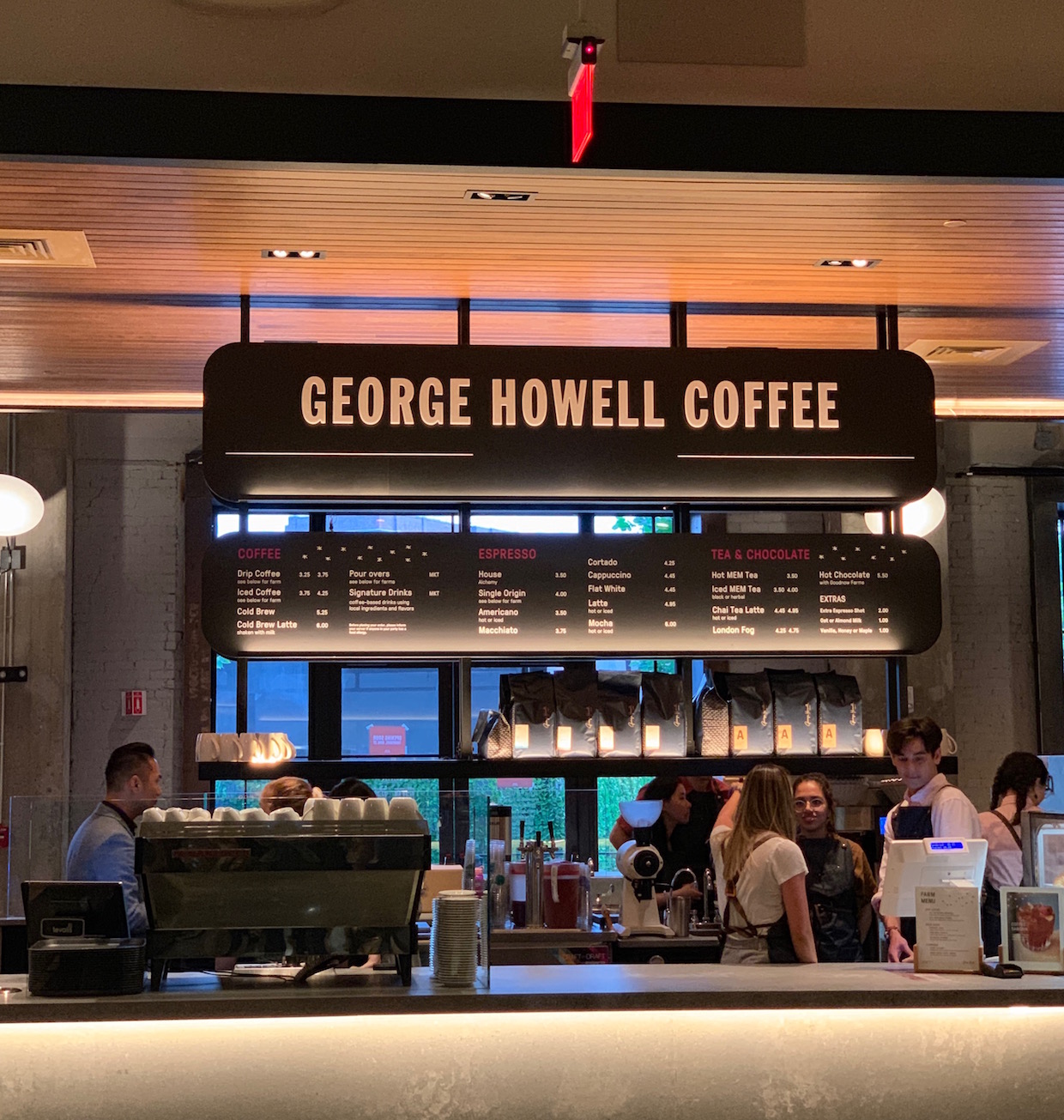 George Howell Coffee Time Out Market Boston