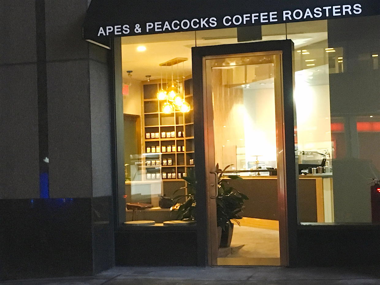 Apes & Peacocks coffee