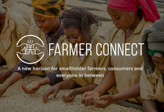 farmer connect blockchain coffee