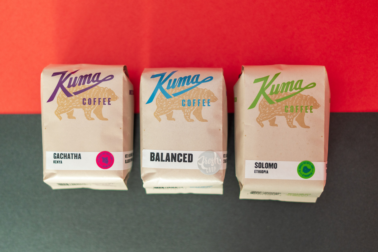 Kuma Coffee bags