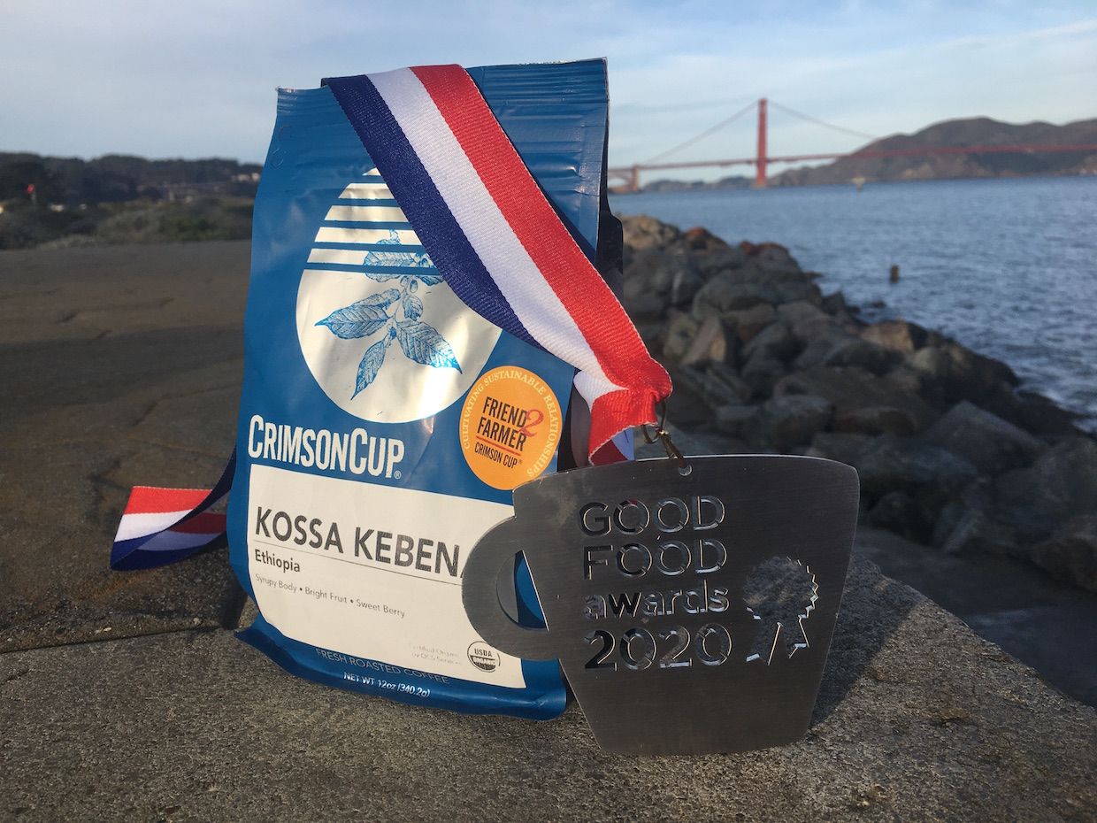 Kossa Kebena with Good Food Medal