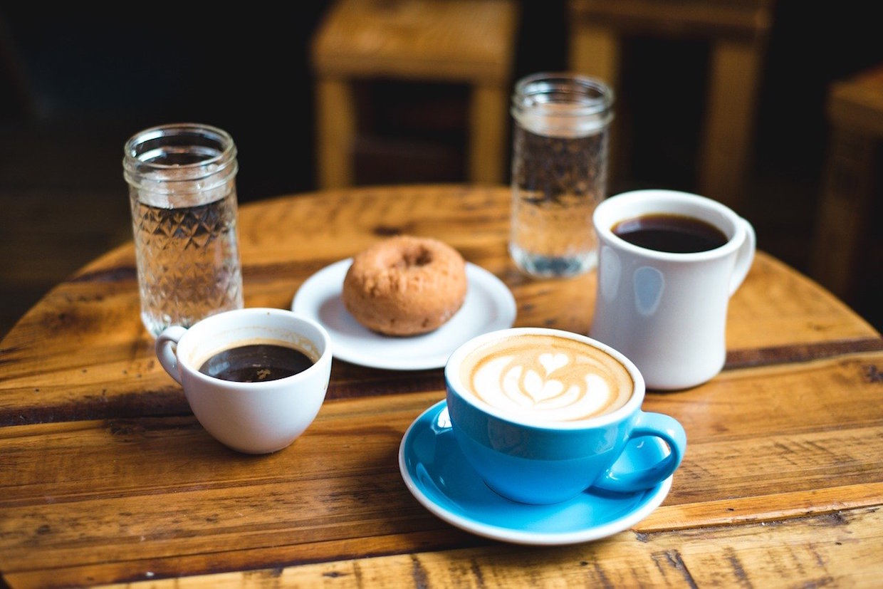 coffee and donut pixabay