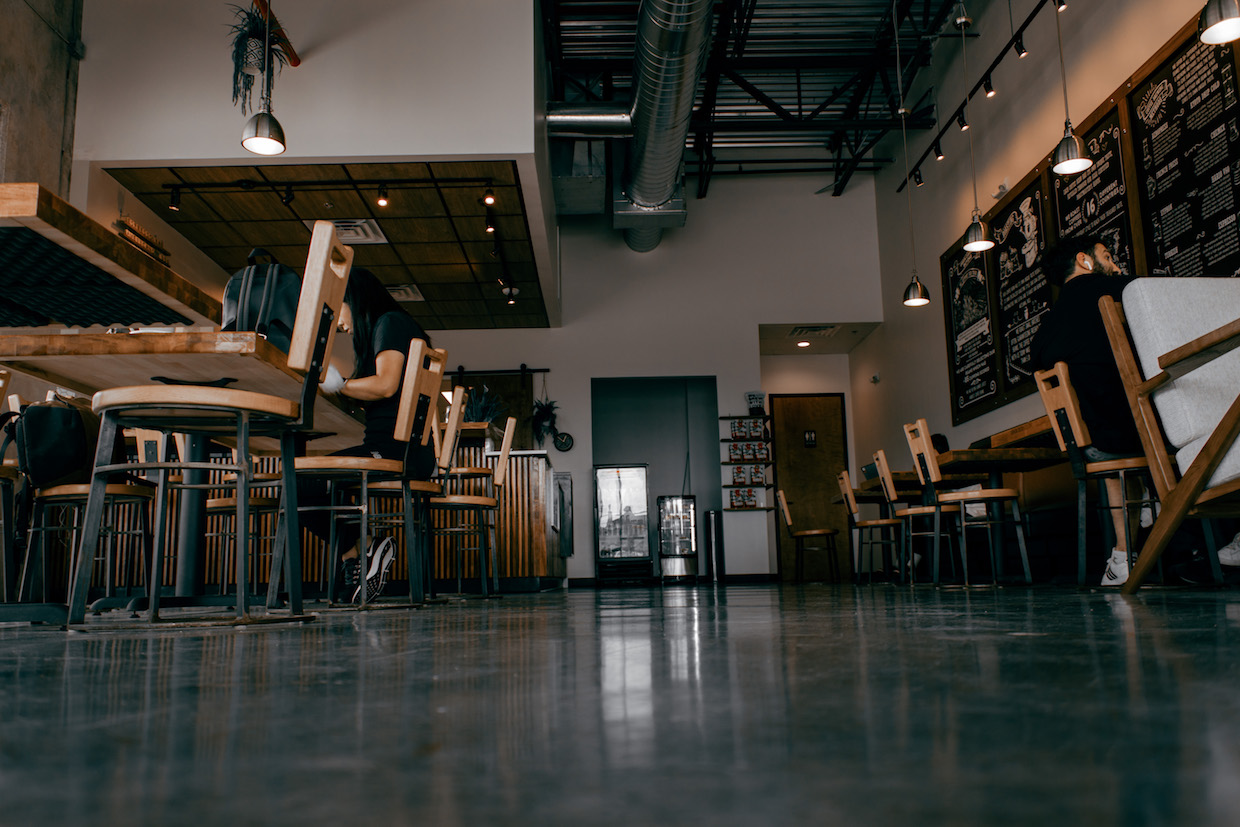 coffee shop interior