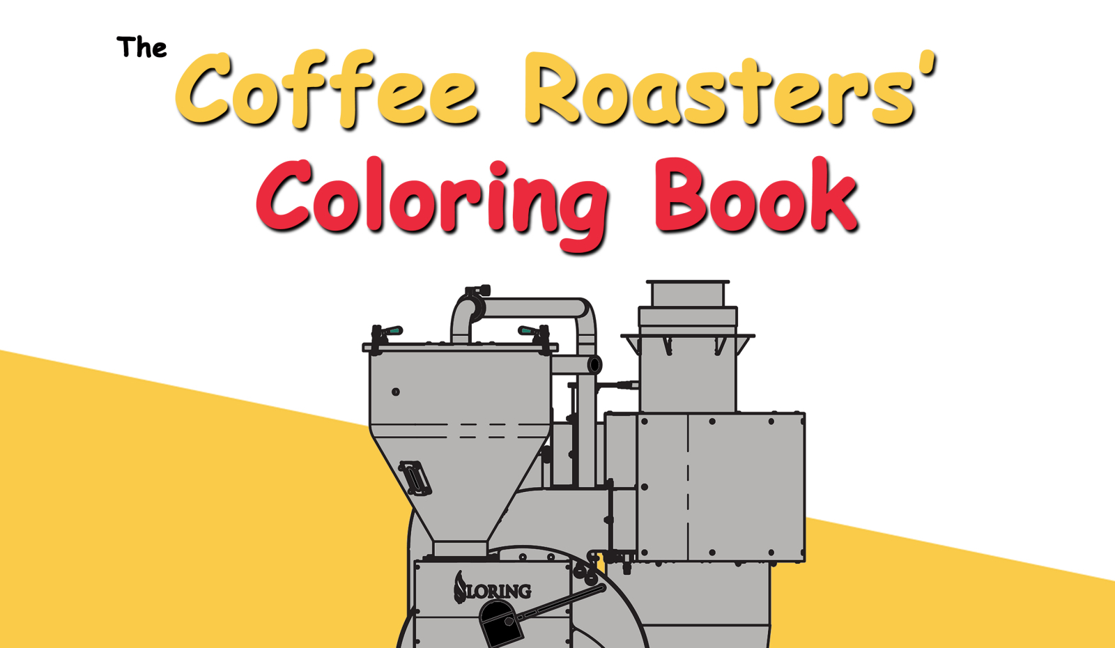 coffee roasters' coloring book