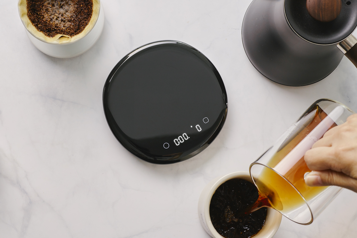 POURX OURA  The World's First Light-guided Coffee Scale by POURX