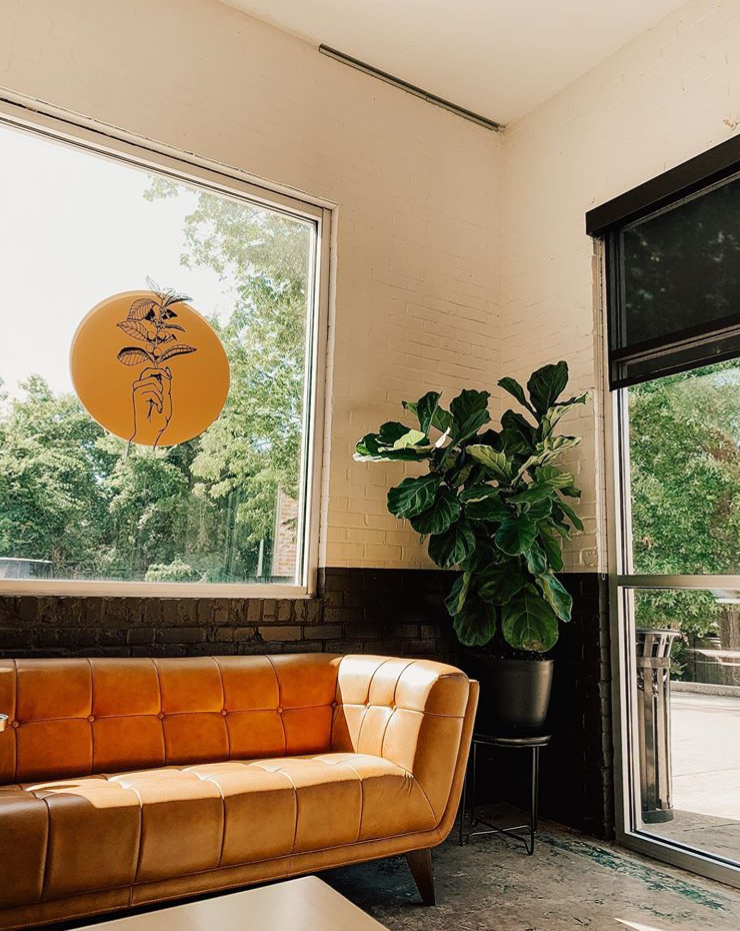 coffee shop couches