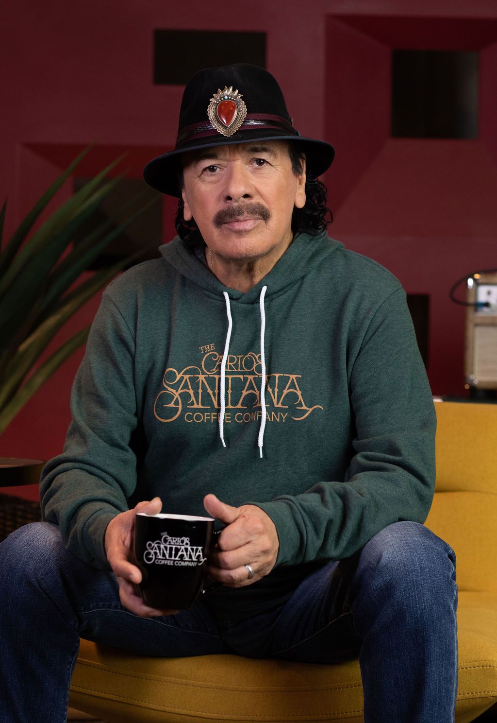 Carlos Santana coffee