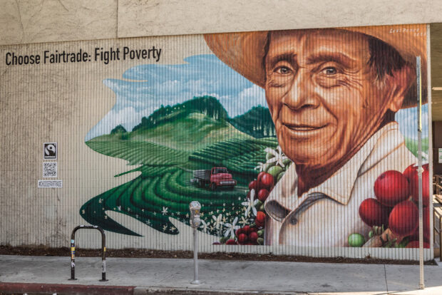 Los Angeles Choose Fairtrade Mural