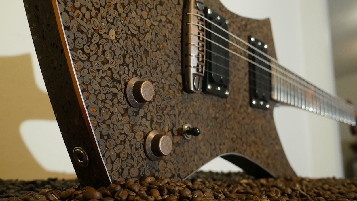 Copper Cofffee guitar