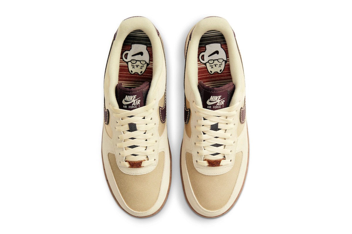 coffee sneakers nike