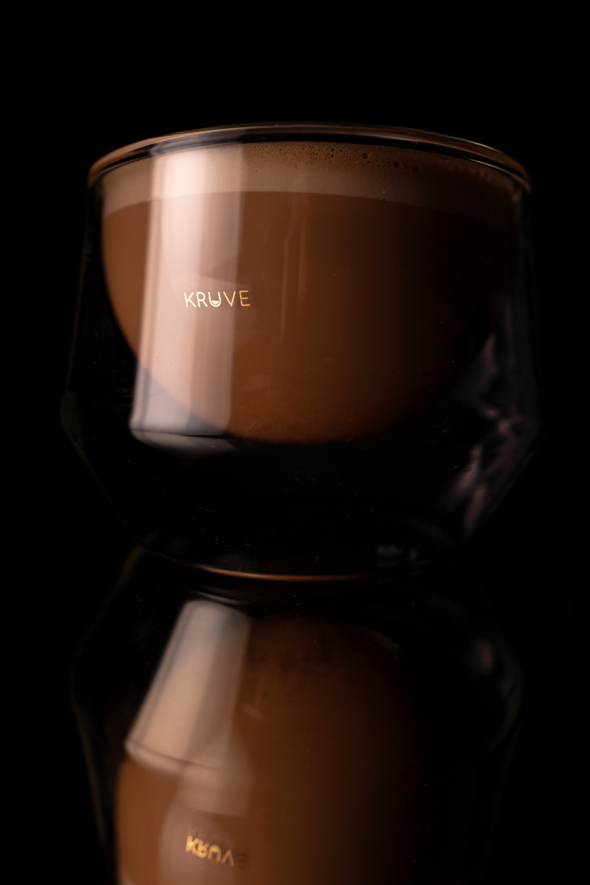  KRUVE - Excite & Inspire, Coffee Glasses, Clear