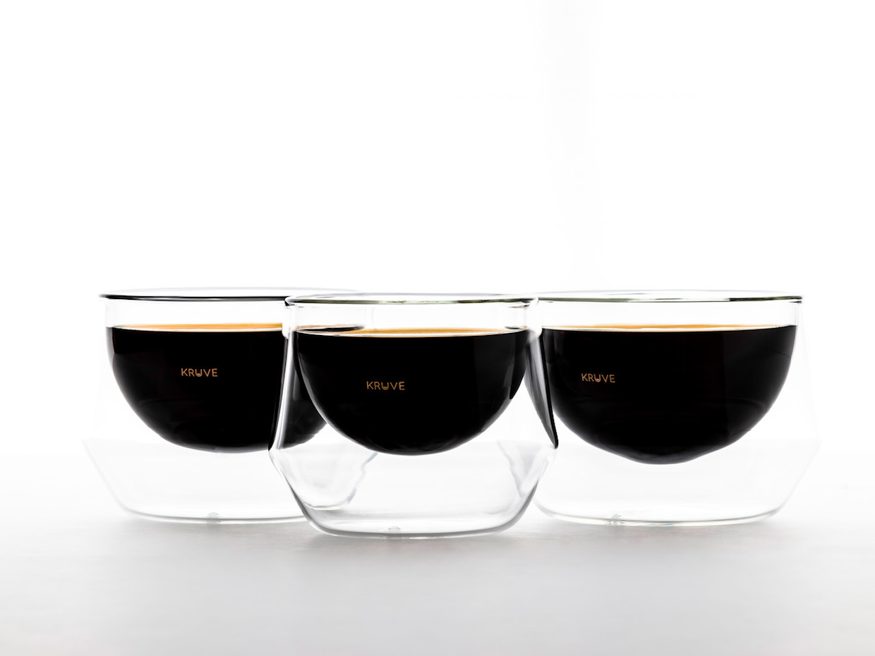  KRUVE - Excite & Inspire, Coffee Glasses, Clear