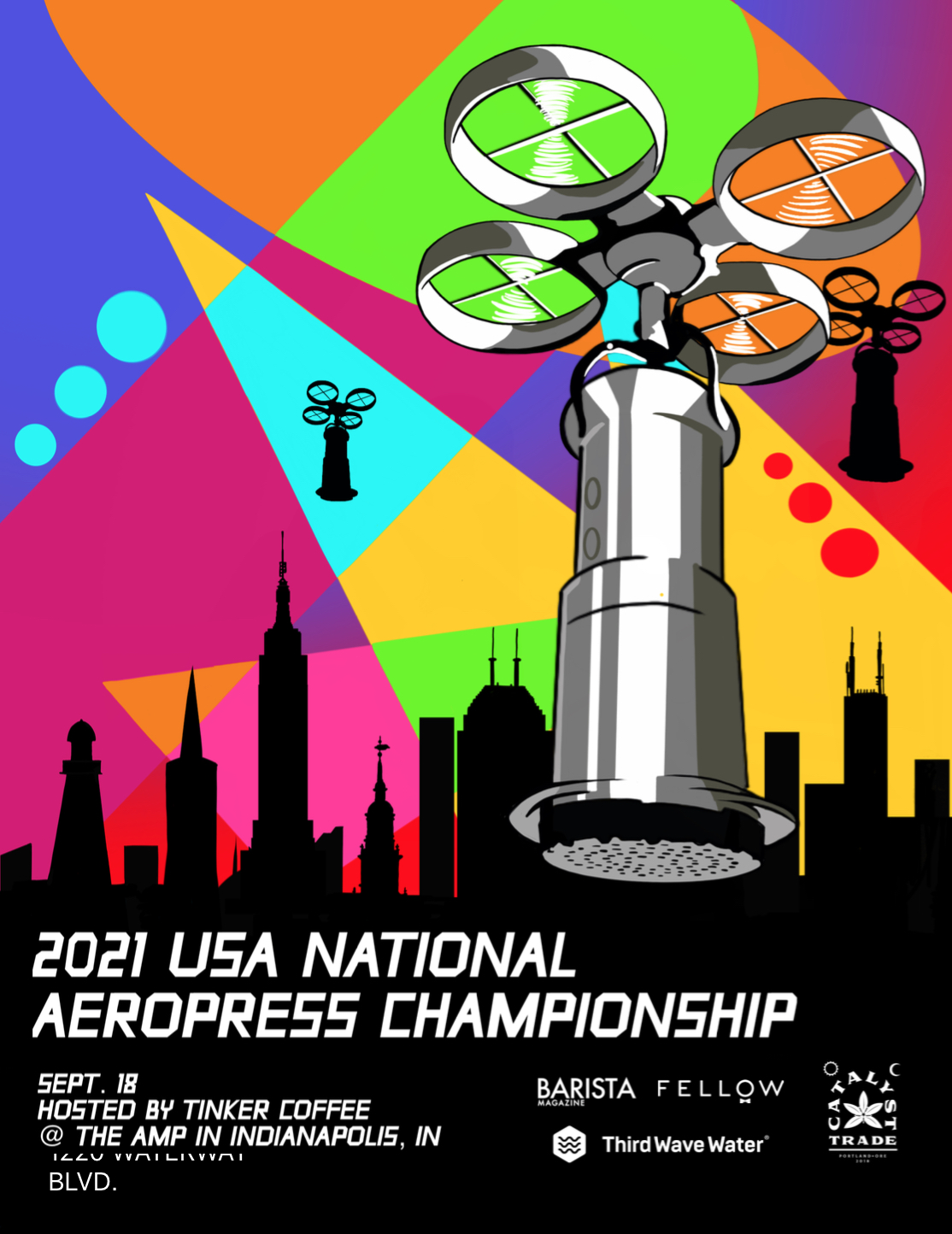 US National Aeropress championship poster