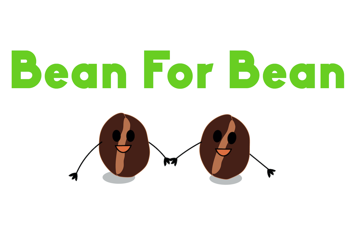 Bean for Bean – rechthoek – transparant