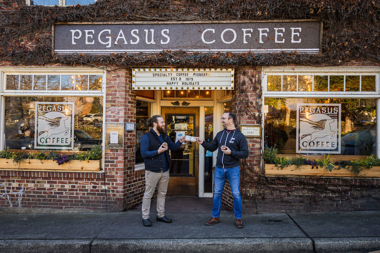 Pegasus Coffee Dudes Donuts