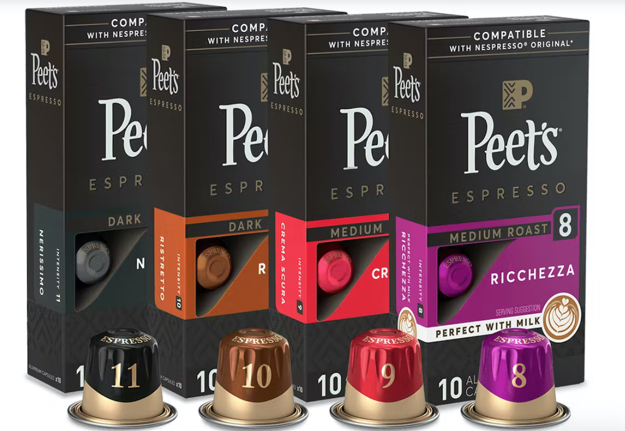 Peet’s espresso capsules