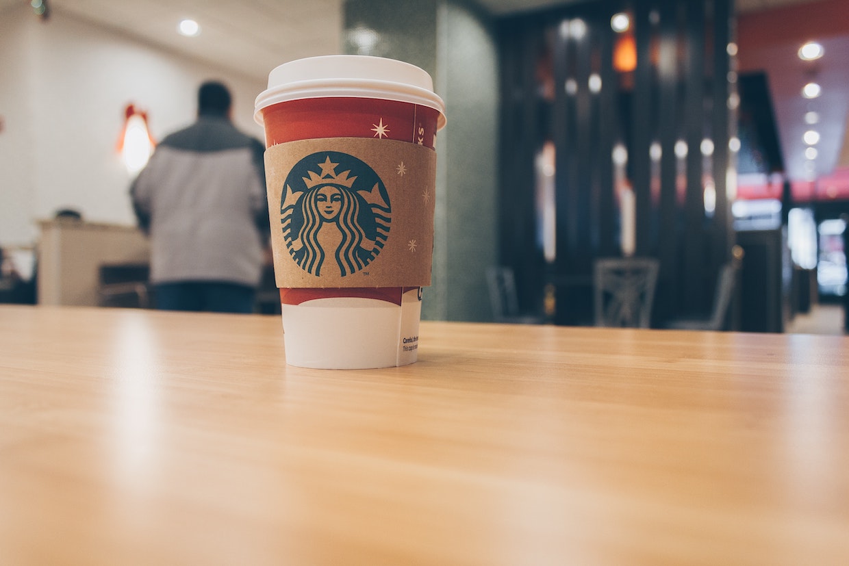 Starbucks paper cup