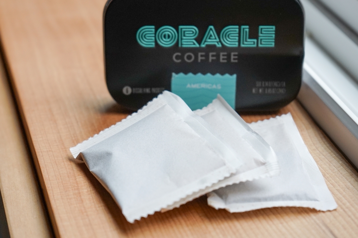 Coracle Coffee packets