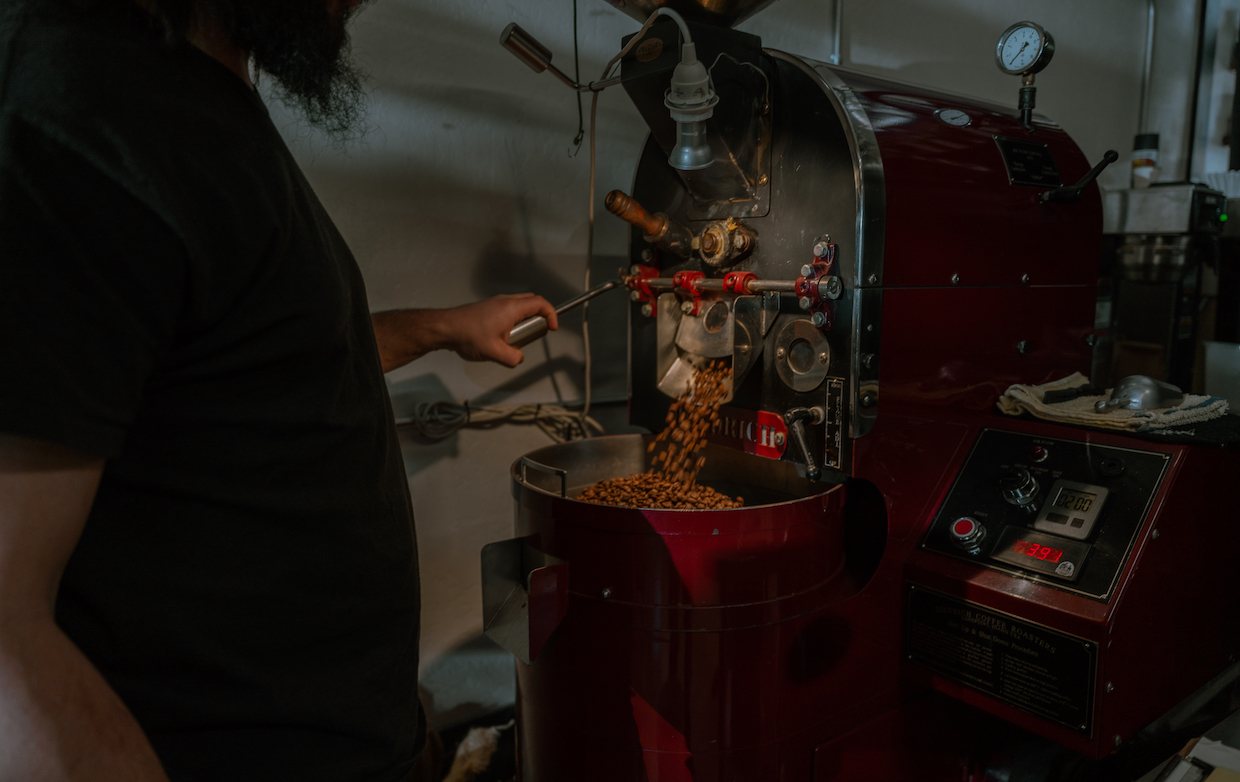 Tostador de café de una sola velocidad Flagstaff