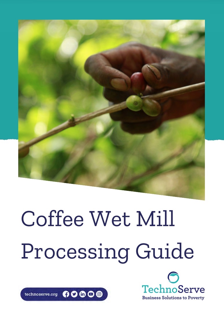 Guía para el procesamiento de molinillos húmedos de café