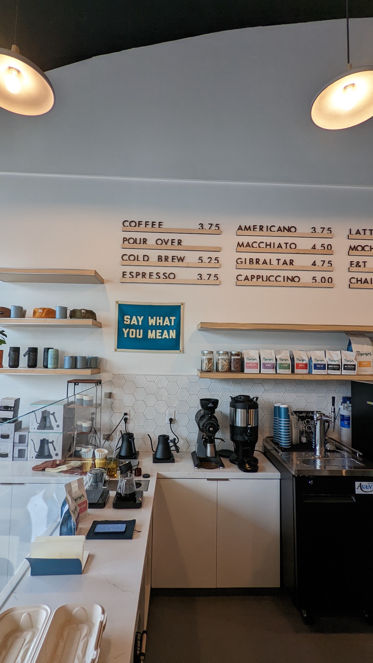 Naysayer Coffee Shop Napa menu