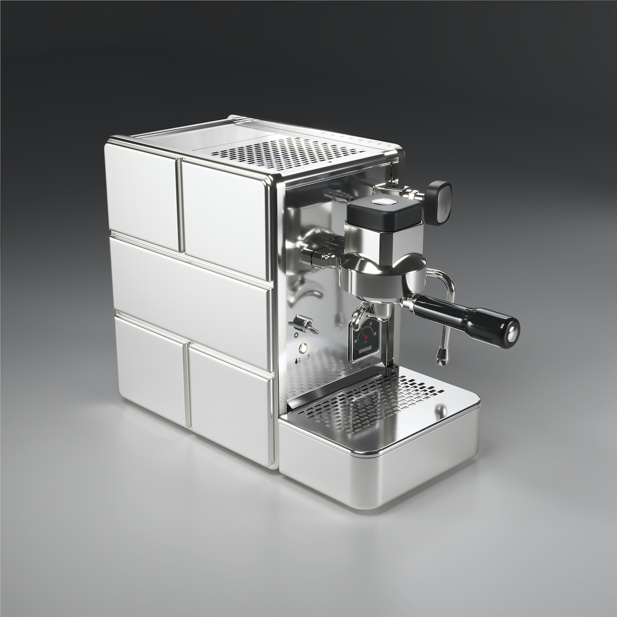 Sold at Auction: Giotto Italian espresso machine, commercial