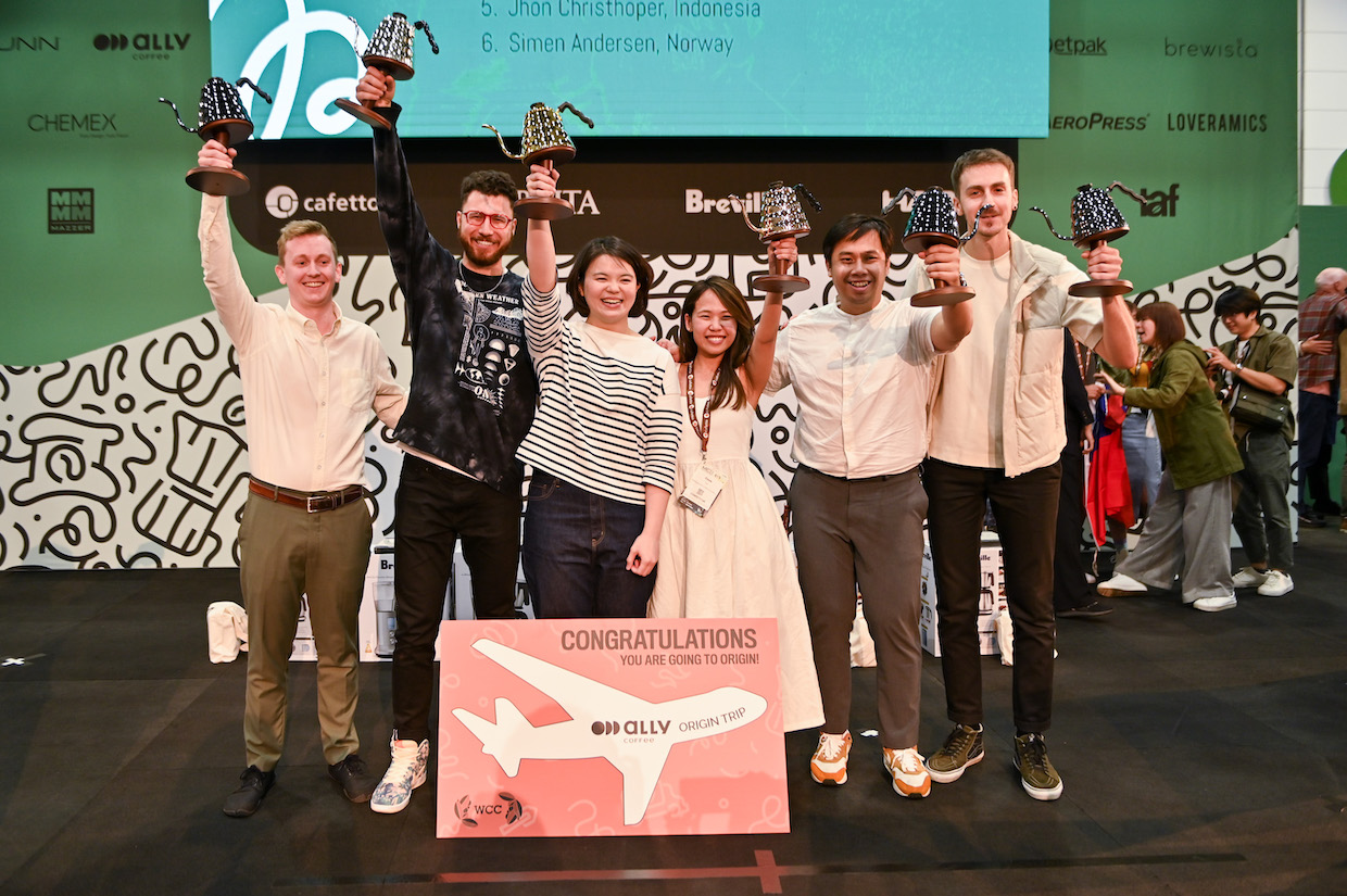 Los finalistas de la World Brewers Cup 2022