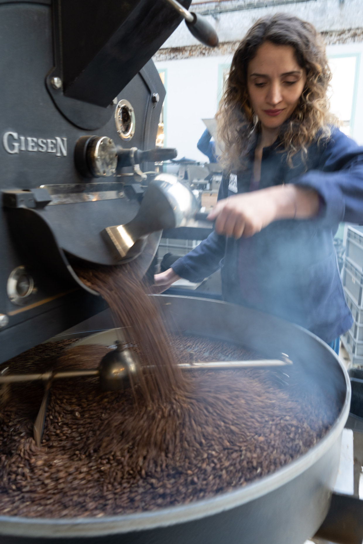Mihaela Iordache kahve kavurma makinesi