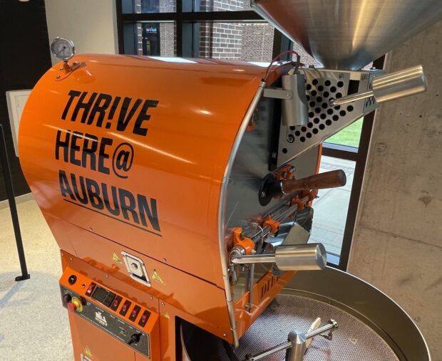 Thrive Here Auburn coffee roaster