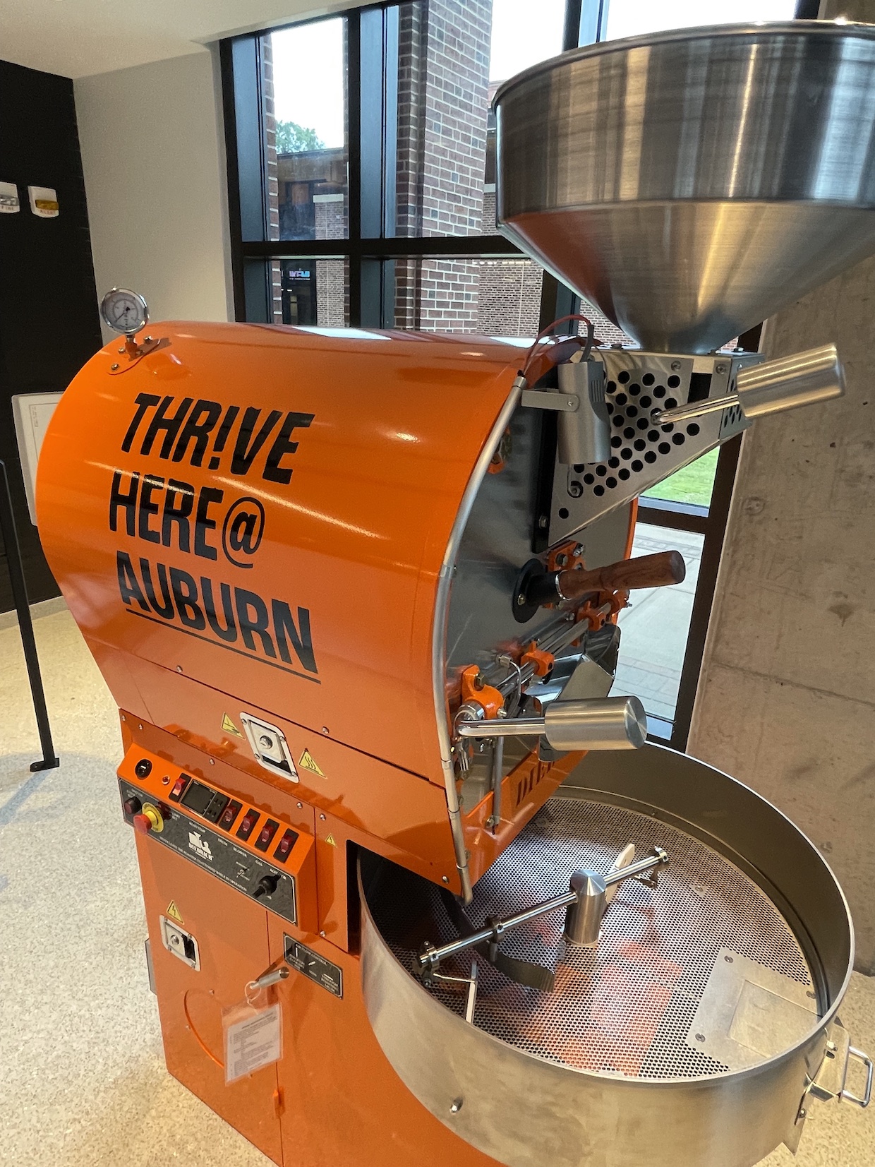 Thrive Here Auburn coffee roaster