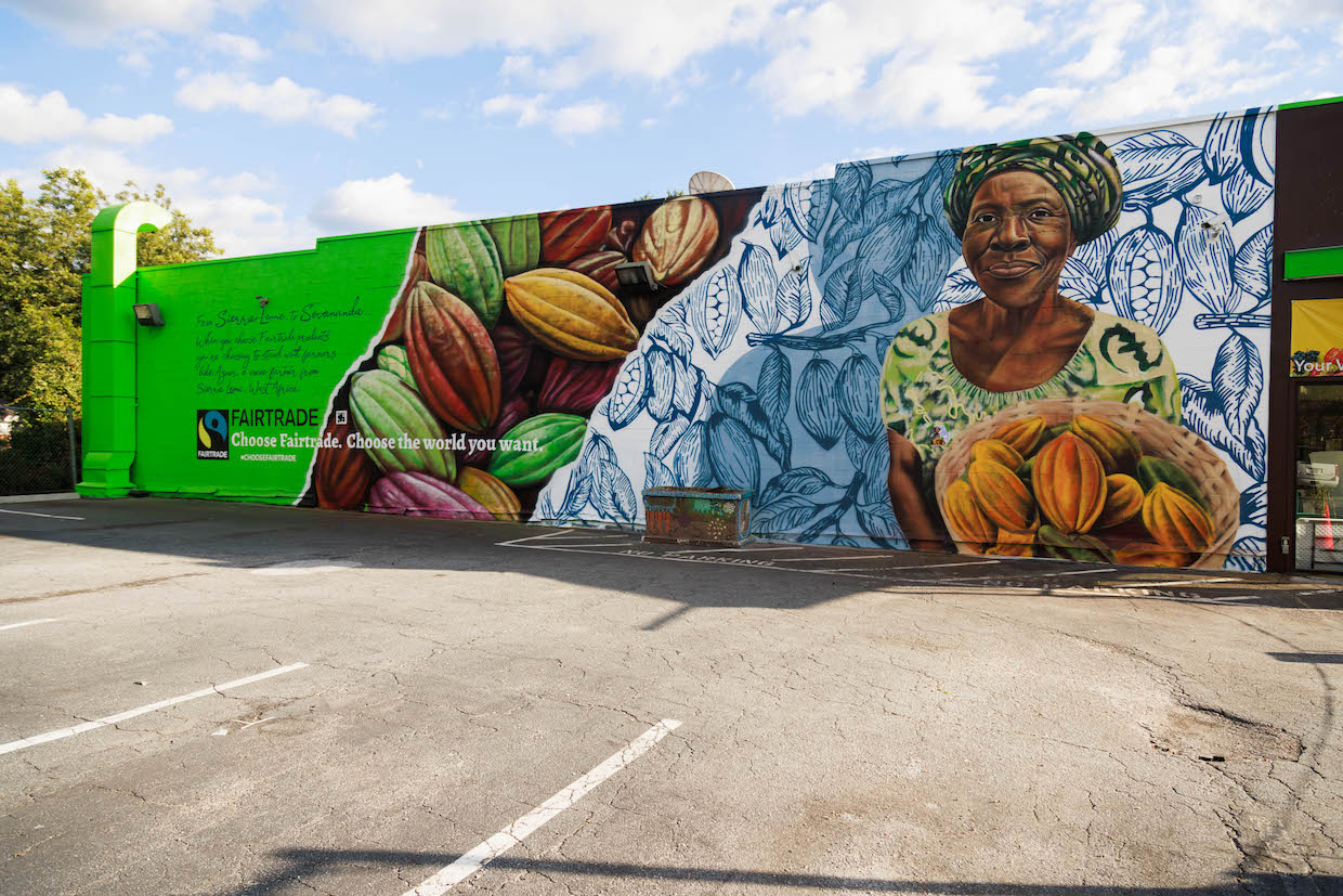 Choose Fairtrade Mural