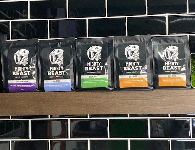 Mighty Beast Coffee Roasters bags