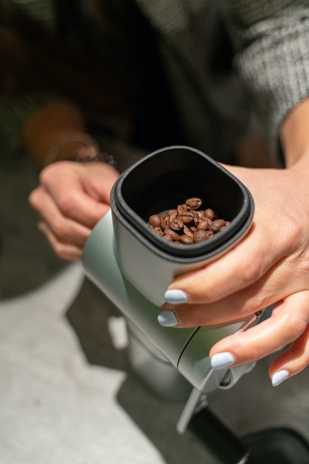 The Pietro Manual Grinder is Taking Vertically Oriented Flat Burrs for a  SpinDaily Coffee News by Roast Magazine