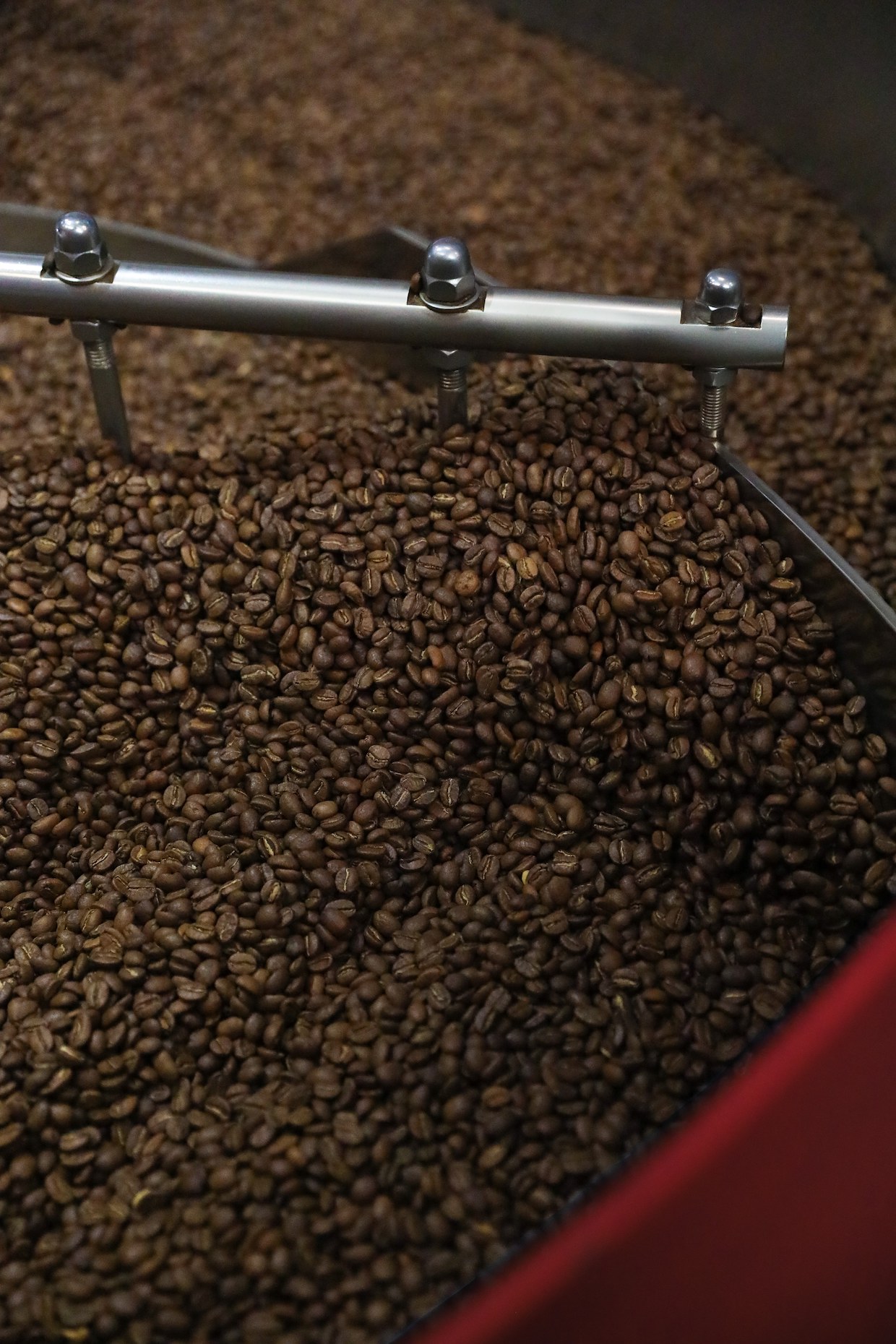 Roasty Buds kafijas grauzdēšana