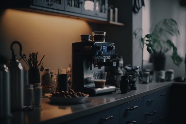 coffee machine AI generated