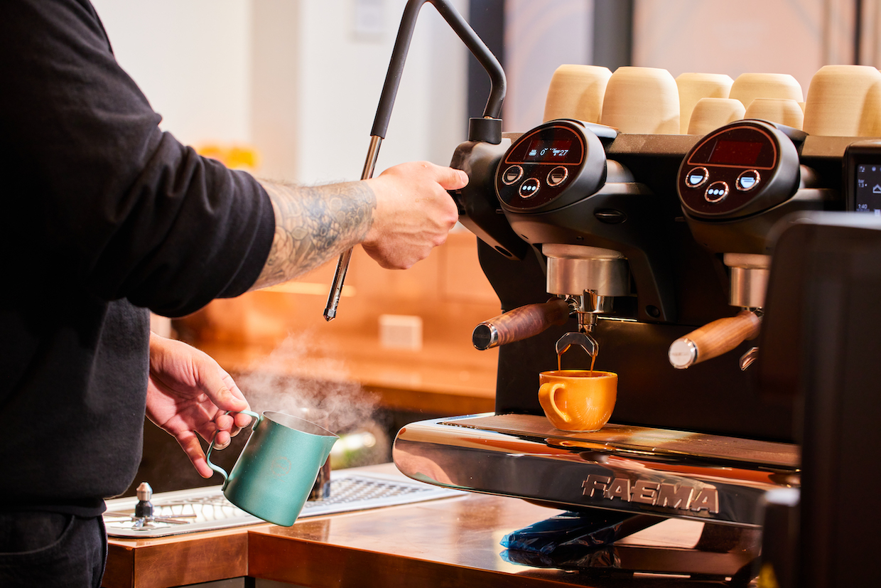 Electric slatted coffee grinder - Bistro