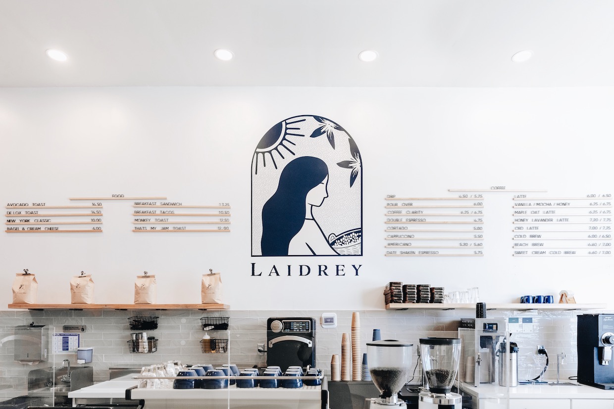 Laidrey coffee encino menu