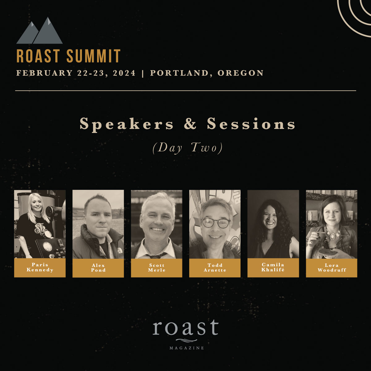 Roast Summit 2024 Speakers 2