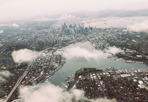 Seattle from above