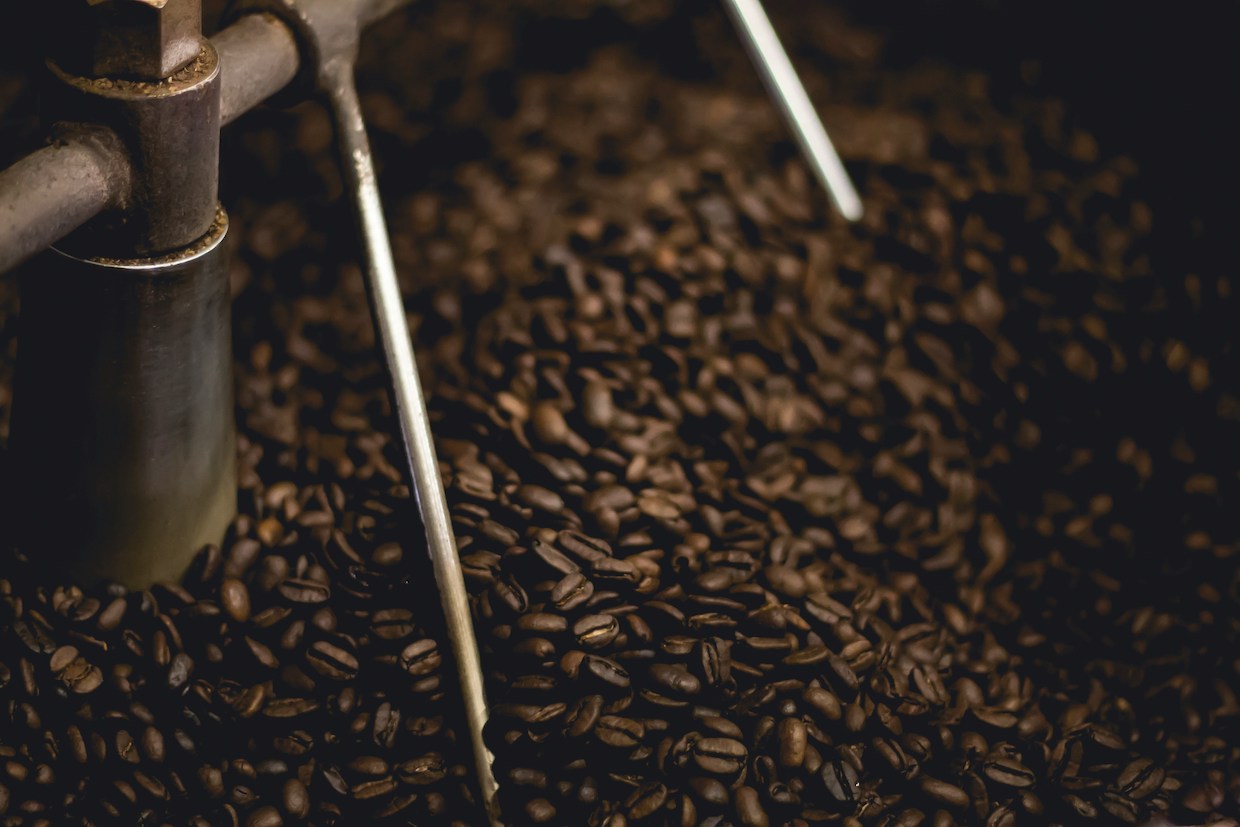 unsplash coffee roasting