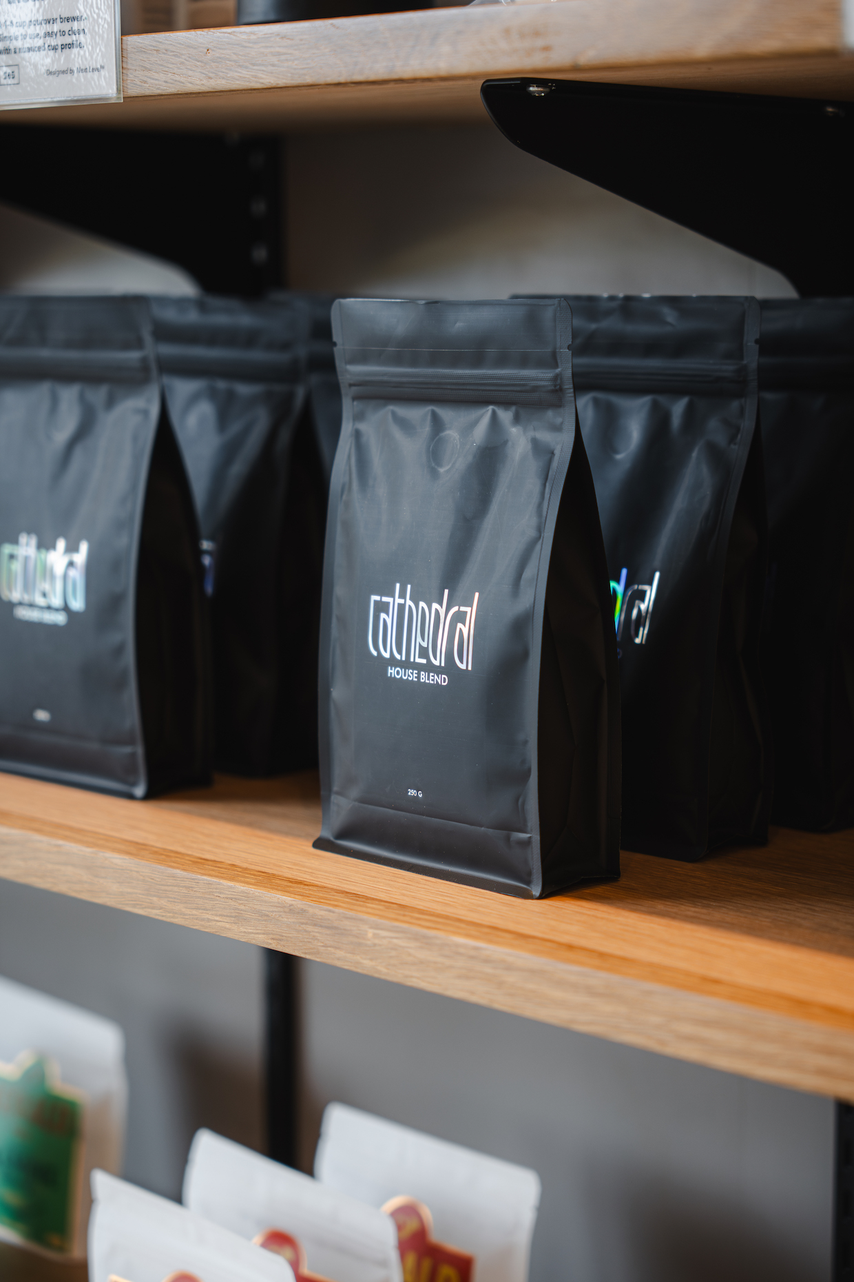 Cathedral Coffee Portland Lake Oswego bags