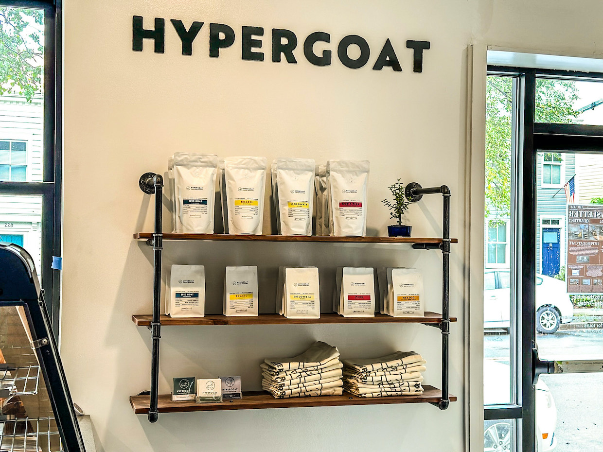 Hypergoat Coffee Roasters Alexandria retail